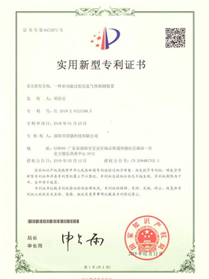 一种多功能过氧化氢气体探测装置